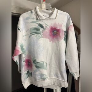 Vintage Floral Sweatshirt